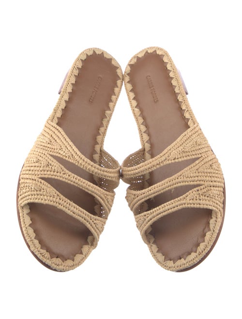 Carrie Forbes Raffia Sandals