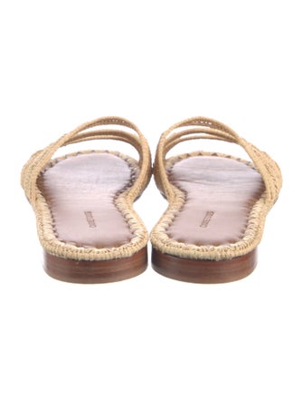 Carrie Forbes Raffia Sandals