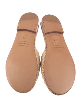 Carrie Forbes Raffia Sandals