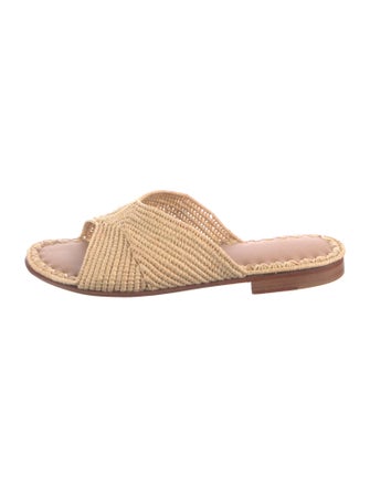 Carrie Forbes Raffia Sandals