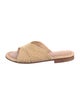 Carrie Forbes Raffia Sandals