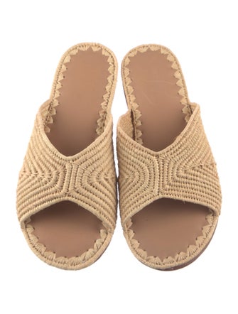 Carrie Forbes Raffia Sandals
