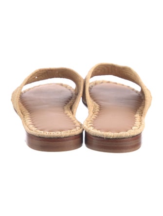 Carrie Forbes Raffia Sandals