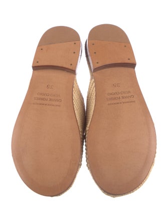 Carrie Forbes Raffia Sandals