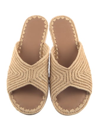 Carrie Forbes Raffia Sandals
