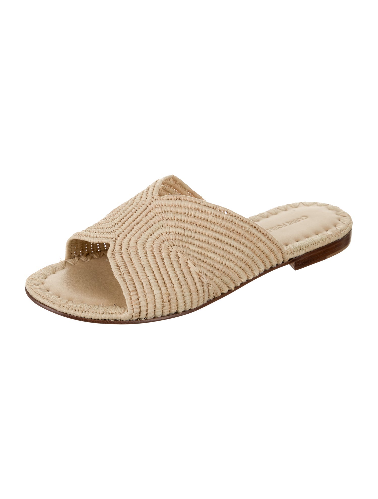 Carrie Forbes Raffia Sandals