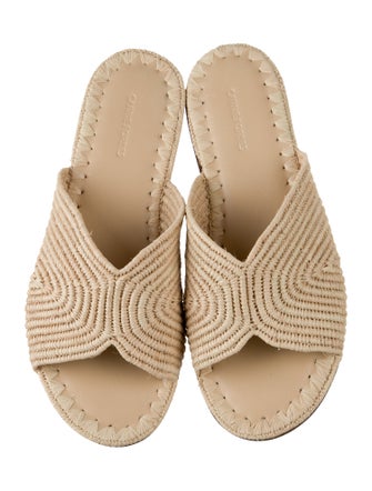 Carrie Forbes Raffia Sandals