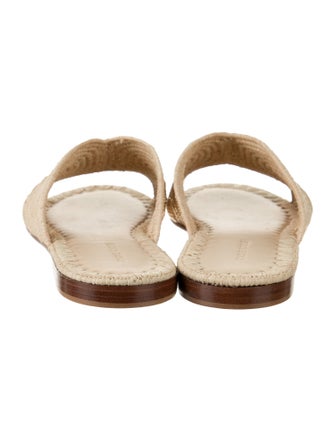 Carrie Forbes Raffia Sandals