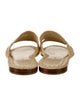 Carrie Forbes Raffia Sandals