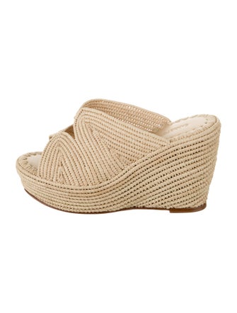 Carrie Forbes Raffia Sandals