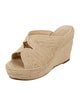 Carrie Forbes Raffia Sandals