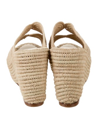 Carrie Forbes Raffia Sandals