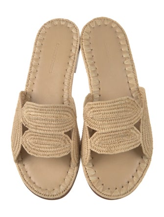 Carrie Forbes Raffia Sandals