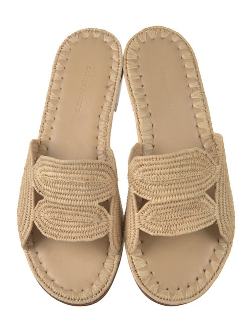 Carrie Forbes Raffia Sandals