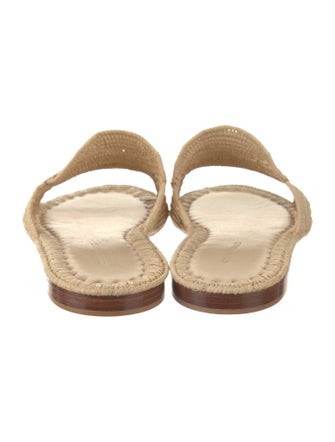 Carrie Forbes Raffia Sandals