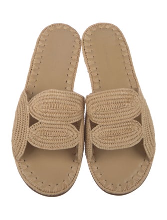 Carrie Forbes Raffia Sandals