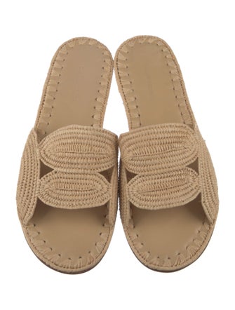 Carrie Forbes Raffia Sandals