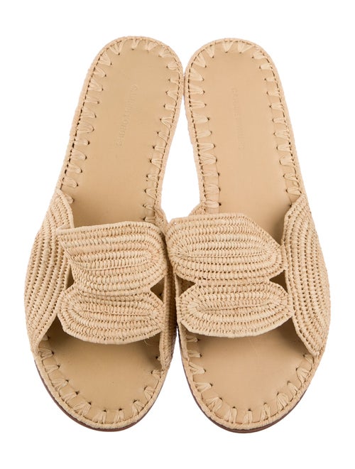 Carrie Forbes Raffia Sandals