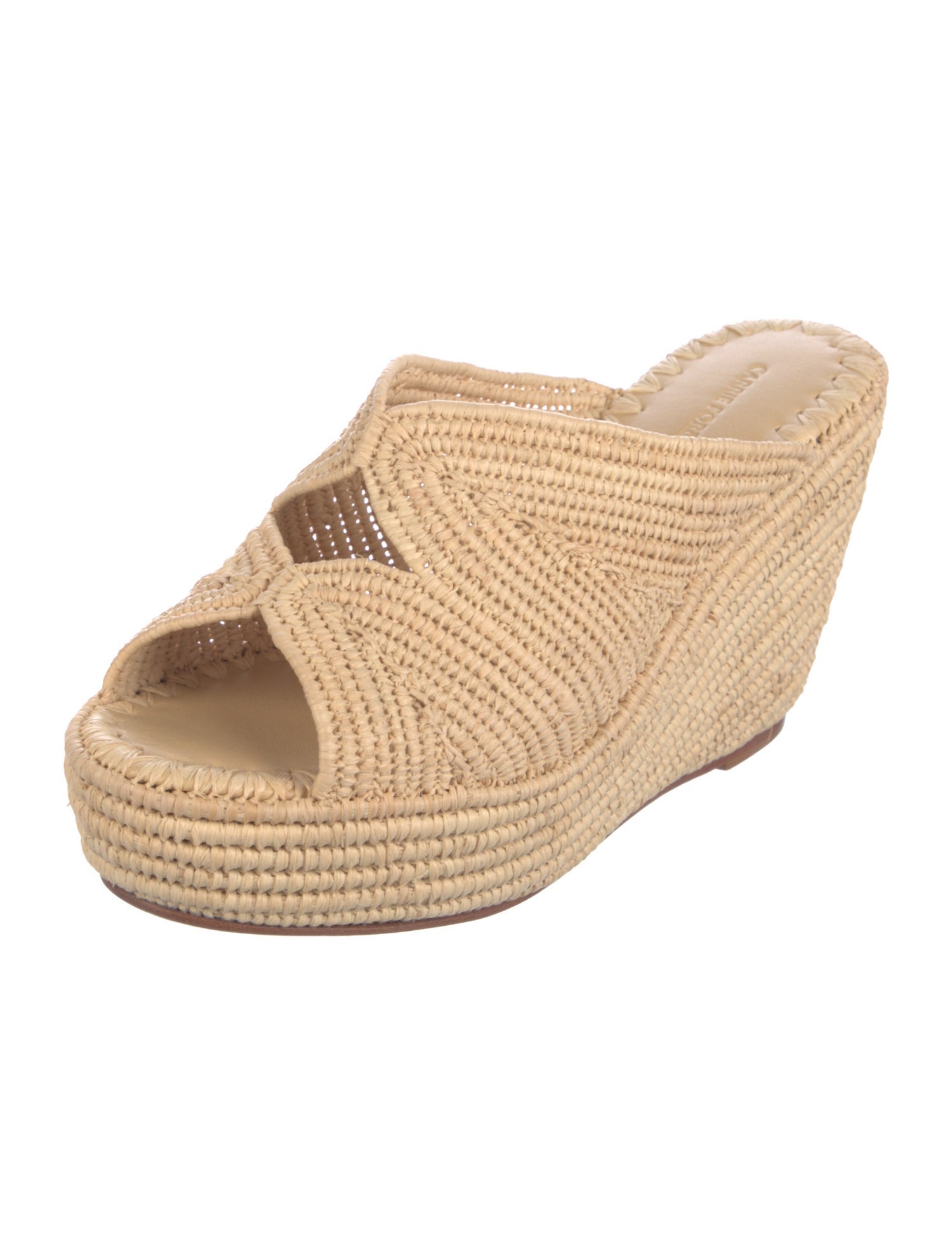 Carrie Forbes Raffia Sandals