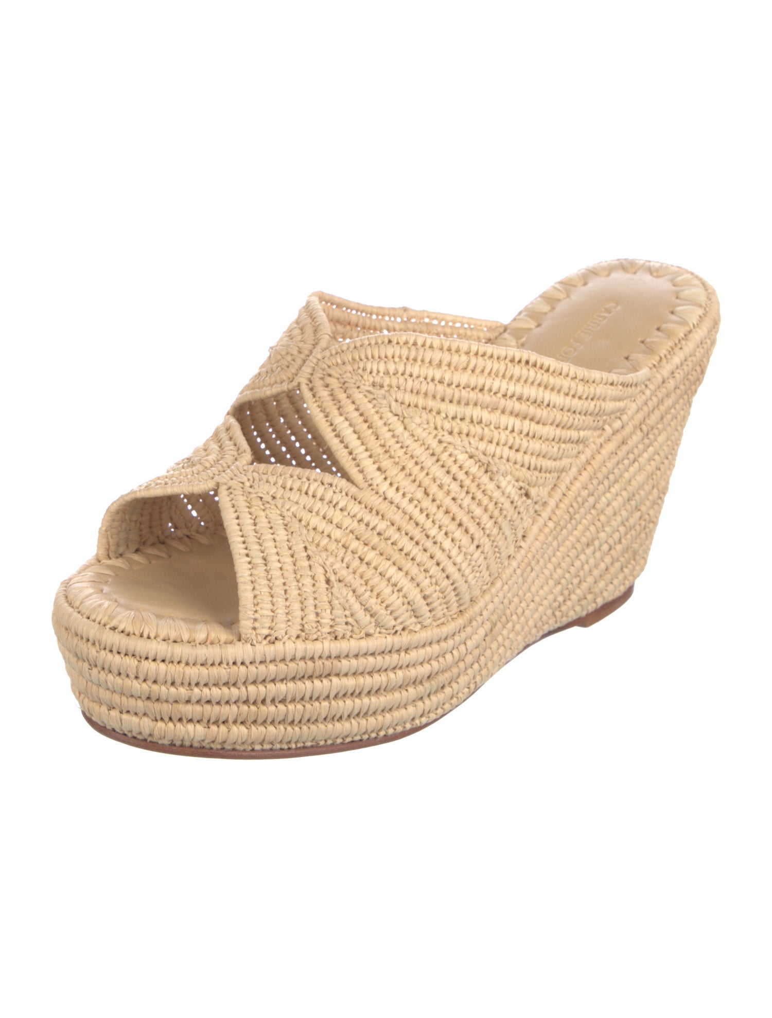 Carrie Forbes Raffia Sandals