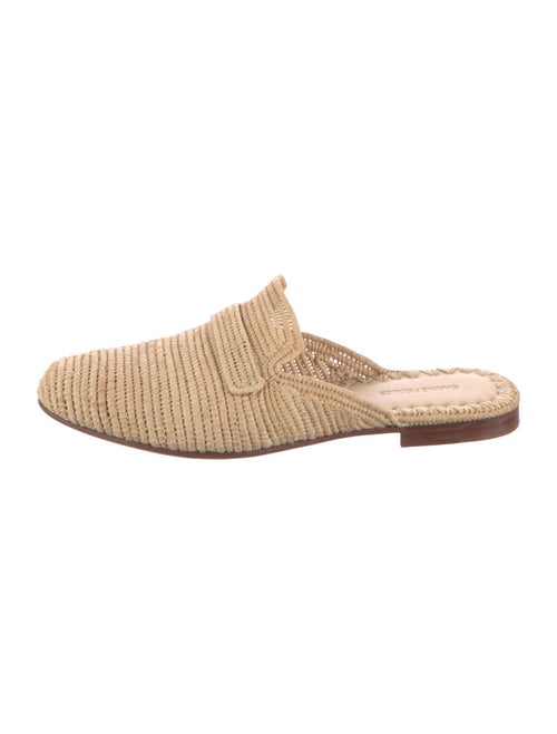 Carrie Forbes Raffia Mules