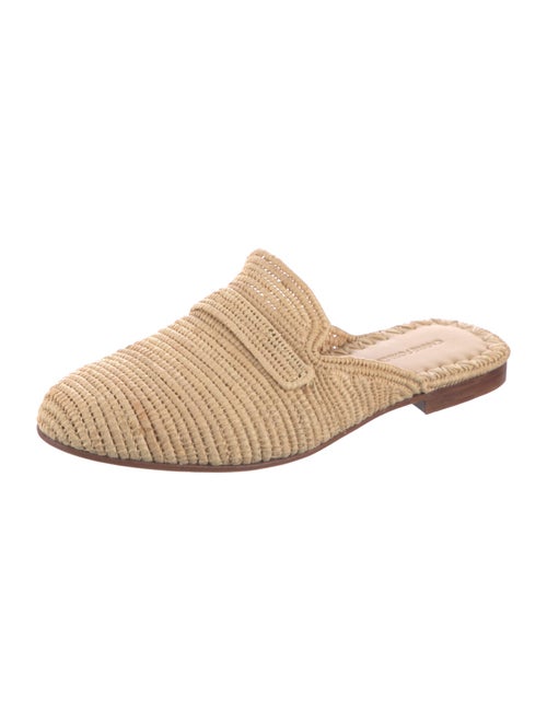 Carrie Forbes Raffia Mules