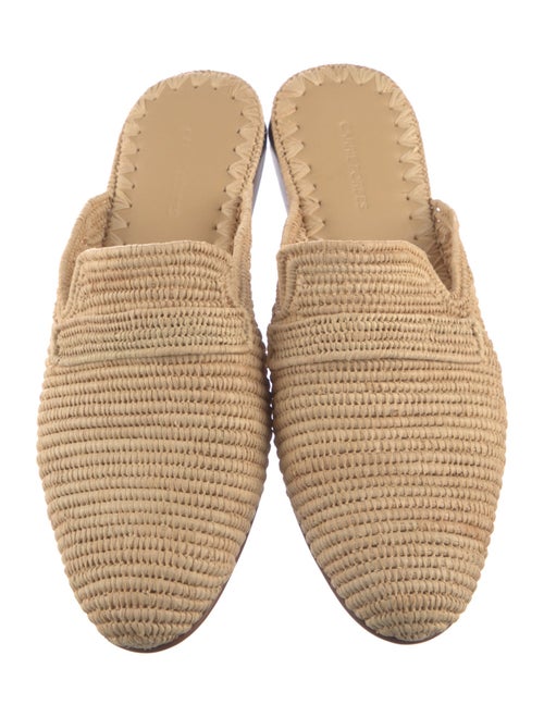 Carrie Forbes Raffia Mules
