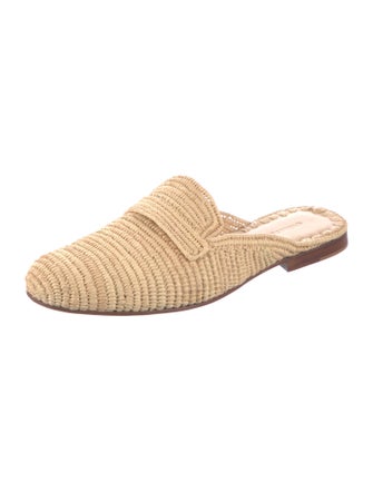 Carrie Forbes Raffia Mules