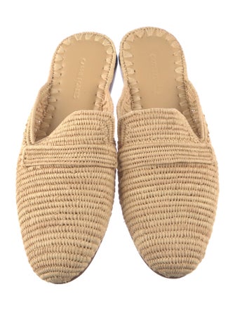 Carrie Forbes Raffia Mules