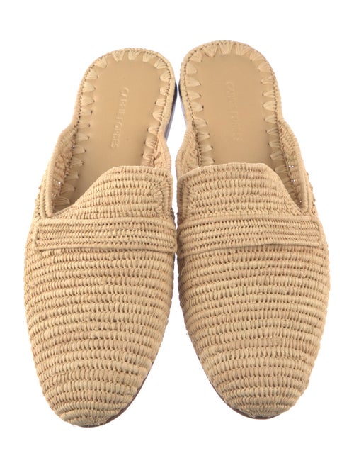 Carrie Forbes Raffia Mules
