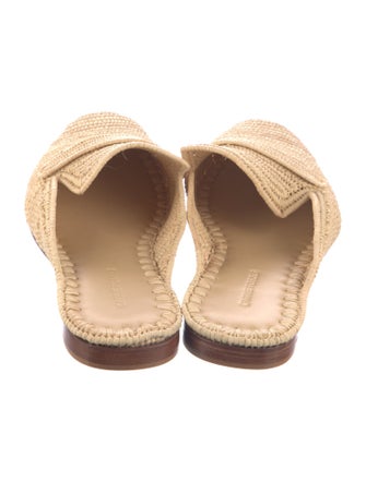 Carrie Forbes Raffia Mules