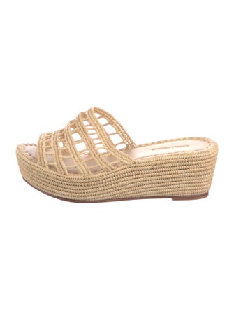 Carrie Forbes Raffia Sandals