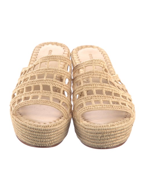 Carrie Forbes Raffia Sandals