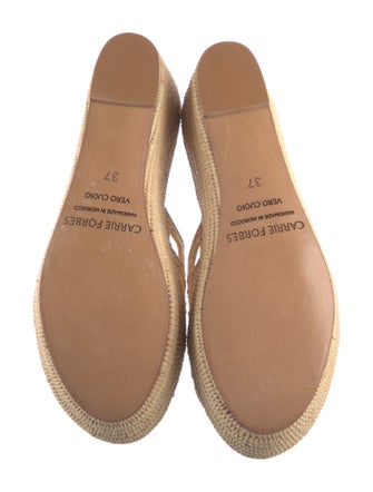 Carrie Forbes Raffia Sandals