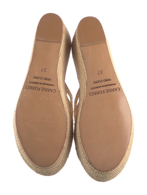 Carrie Forbes Raffia Sandals