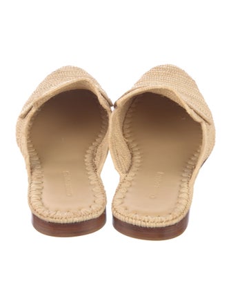 Carrie Forbes Raffia Mules