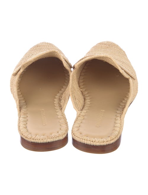 Carrie Forbes Raffia Mules
