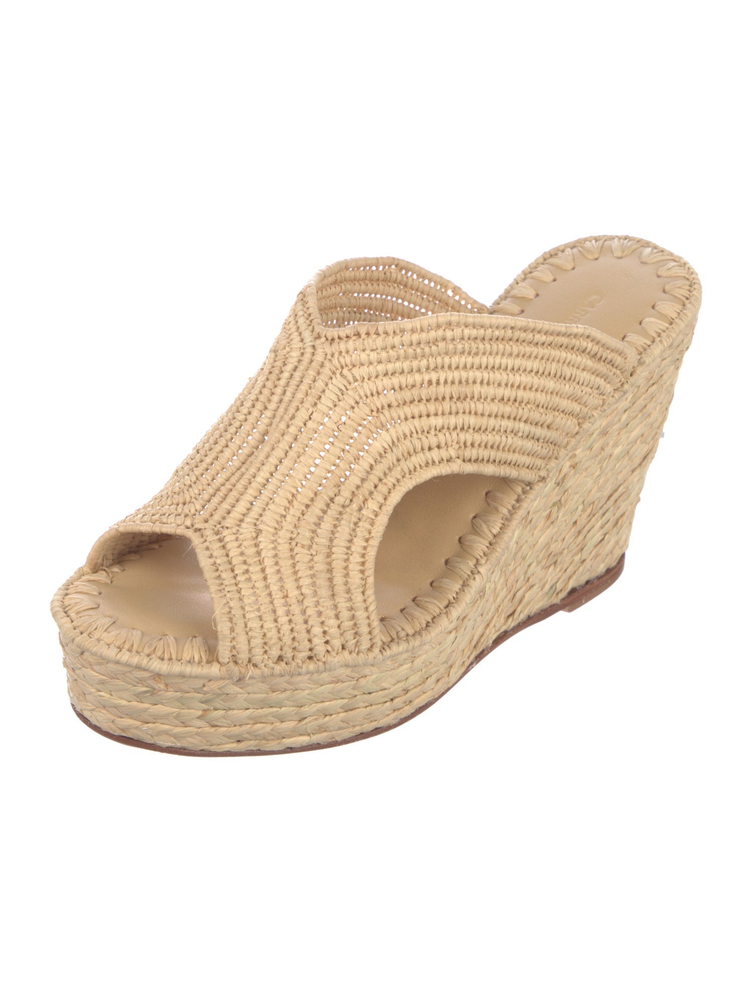 Carrie Forbes Raffia Sandals