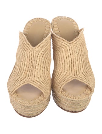 Carrie Forbes Raffia Sandals