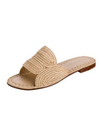 Carrie Forbes Raffia Sandals