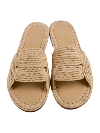Carrie Forbes Raffia Sandals
