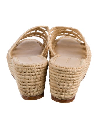 Carrie Forbes Raffia Sandals