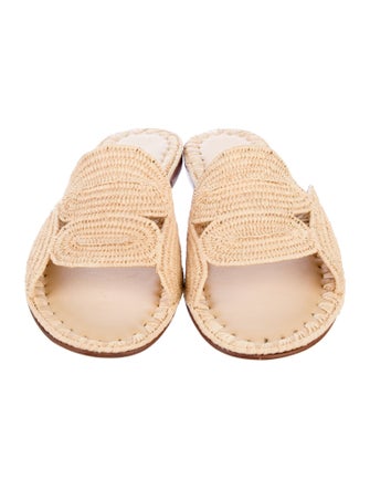 Carrie Forbes Raffia Sandals