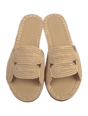 Carrie Forbes Raffia Sandals