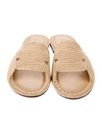 Carrie Forbes Raffia Sandals