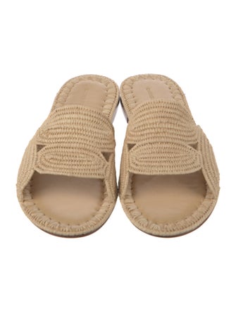 Carrie Forbes Raffia Sandals
