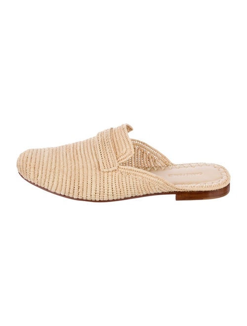 Carrie Forbes Raffia Mules
