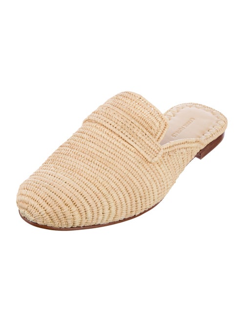 Carrie Forbes Raffia Mules