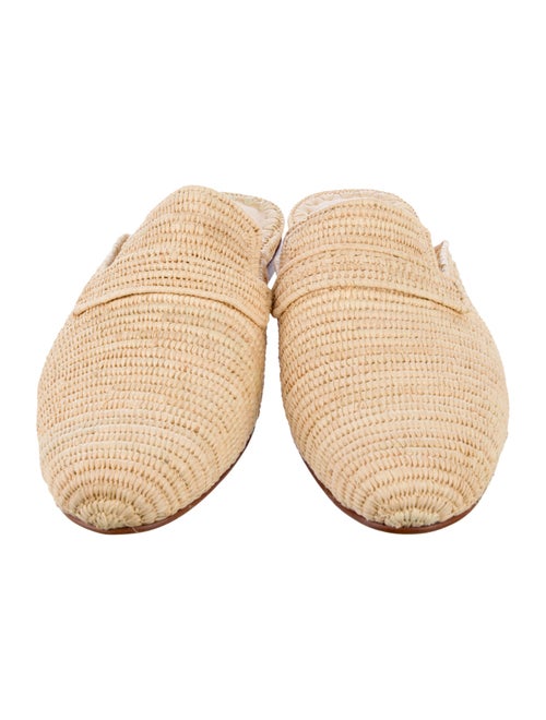 Carrie Forbes Raffia Mules