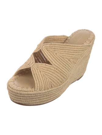 Carrie Forbes Raffia Sandals
